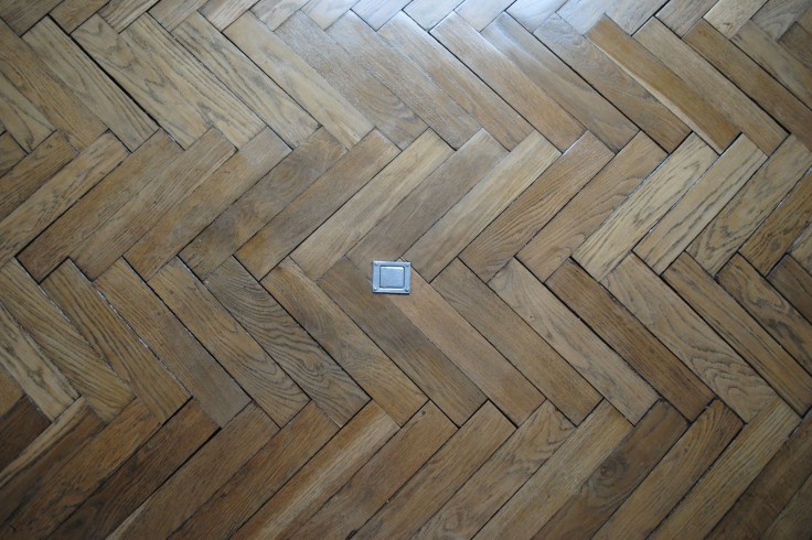 petit salon parquet chêne
