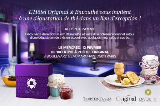 Envouthé Hotel Original - Invitation 12 fevrier