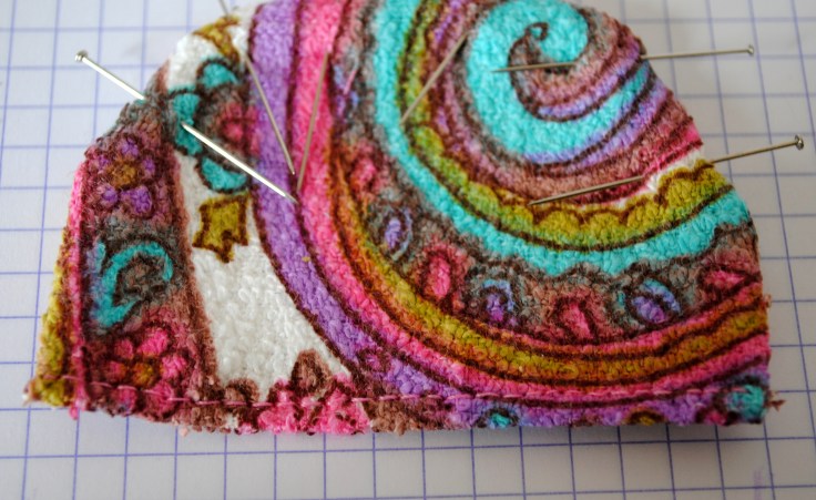 DIY T-shirt Bonnet Lunettes - etape 4-1