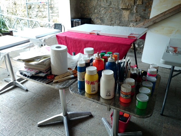 atelier peinture Epicerie d'Art - fournitures