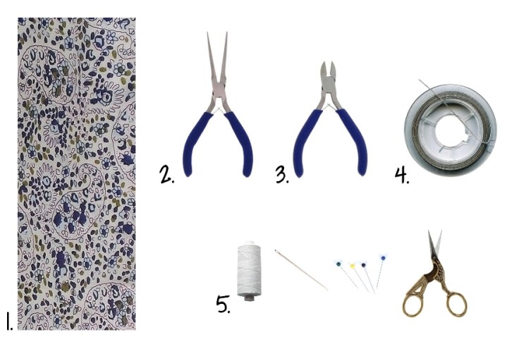 DIY Headband - fournitures