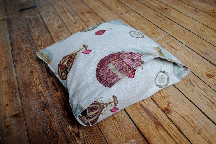 DIY Housse de coussin - bourrage 02
