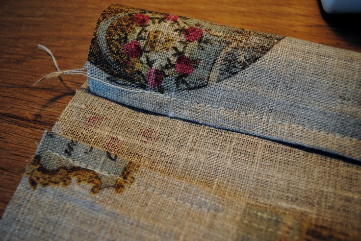 DIY Housse de coussin - ourlet 2