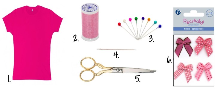 T-shirt knot knot - fournitures