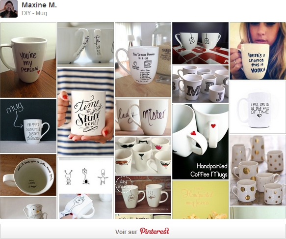 DIY Mug - Pinterest