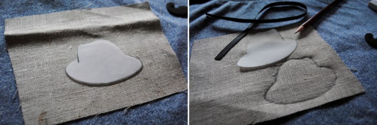 DIY T-shirt Moustache Panama - 01-2