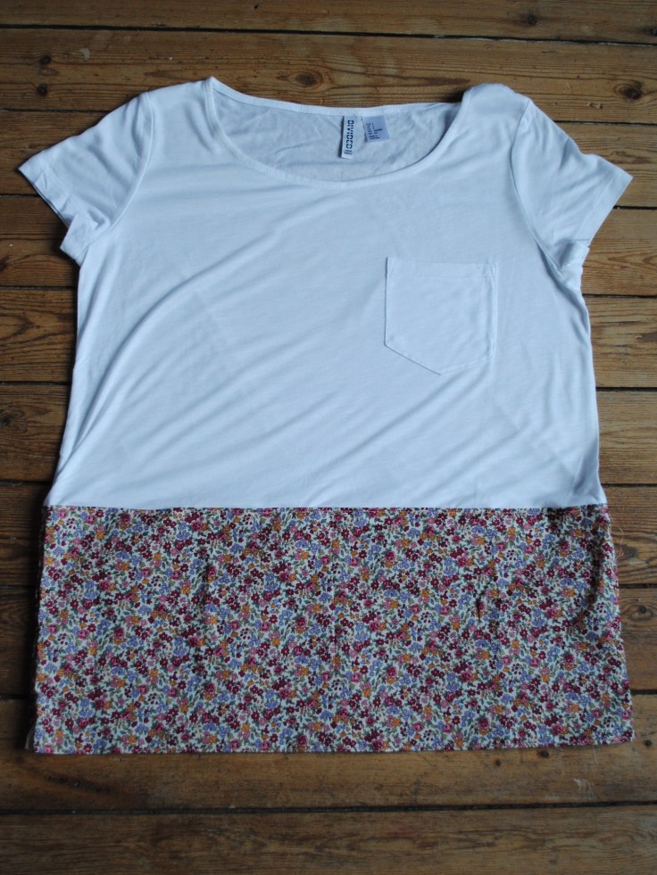 DIY T-shirt Froufrou - fini 1