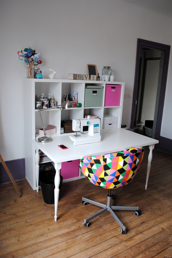 Atelier DIY Couture - atelier couture kallax ikea 03