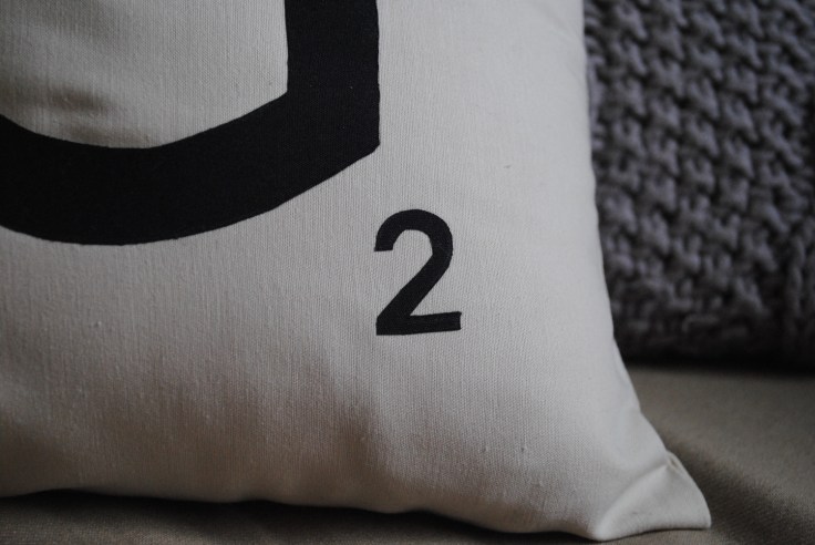 DIY Coussins Scrabble - 10