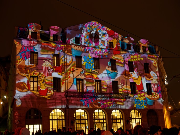 Fete des lumieres Lyon - 13 Gare Saint Paul