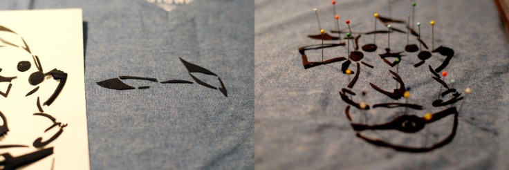 DIY T-shirt Pikachu - 04