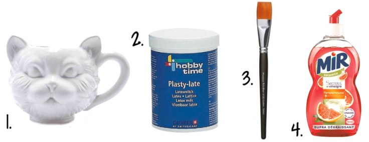 DIY Moule Latex - fournitures