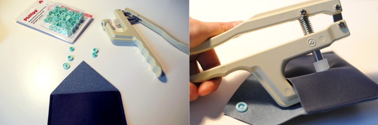 DIY - Porte Carte Simili Cuir Pression Kam - 05