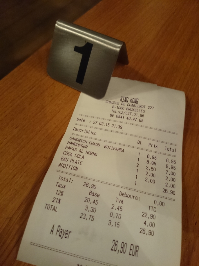 Manger à Bruxelles - King Kong Peruvien 02