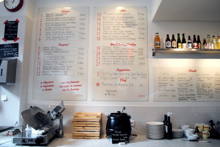 Manger à Bruxelles - Pistolet Original 02