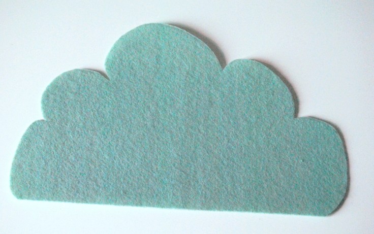 DIY Tapis Souris Nuage Feutrine - 02