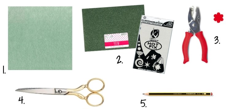 DIY Tapis Souris Nuage Feutrine - Fournitures