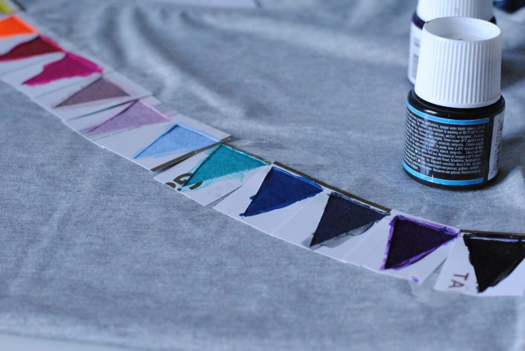 DIY T-shirt Fanions 07