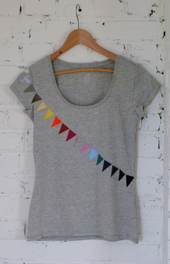 DIY T-shirt Fanions 09