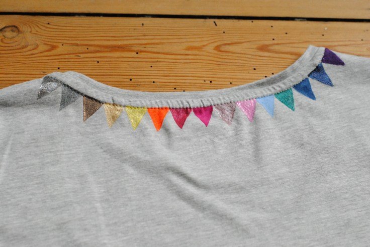DIY T-shirt Fanions 11