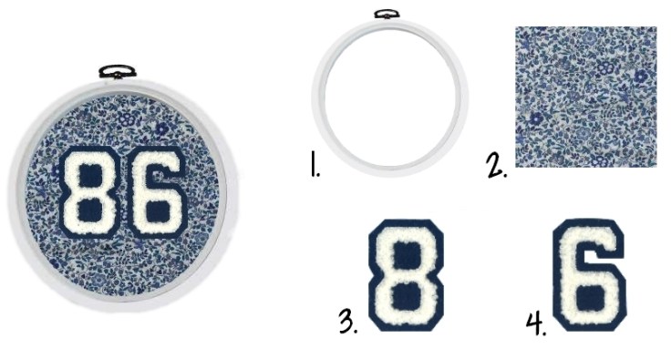 Selection Soldes Creavea Décoration Tambour Broderie