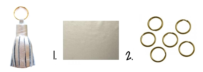 Selection Soldes Creavea Porte Cle Pompon Cuir