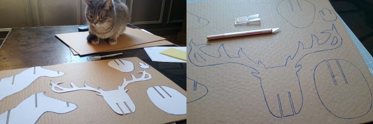 DIY renne en carton 02