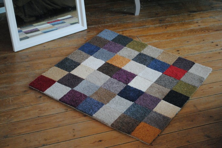 DIY tapis multicolore 08