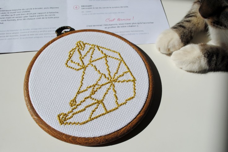 Kit Broderie Origami Creavea 05