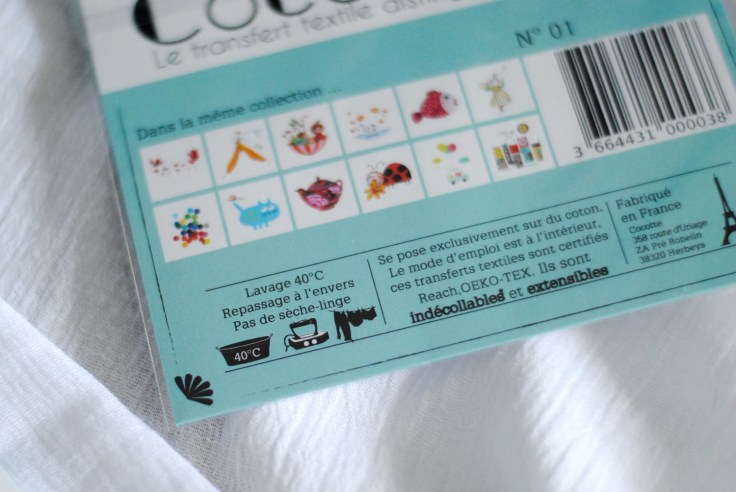 Transfert textile Cocotte 03