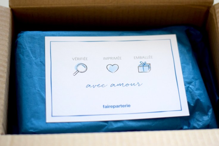 Organiser anniversaire 2 ans - carte remerciement faireparterie 01