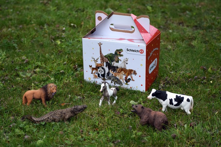 Organiser anniversaire 2 ans - figurine Shleich box anniversaire 03