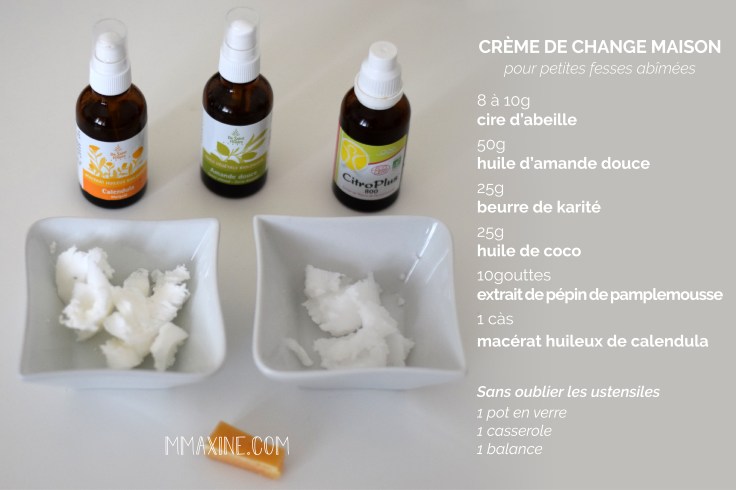 Recette creme de change bebe maison