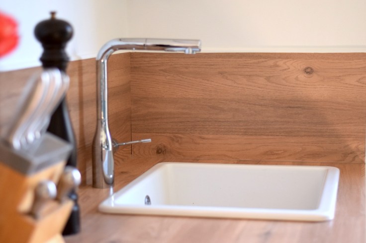 Renovation cuisine ancienne meuble ikea plum kitchen bleu paon evier Havsen ikea