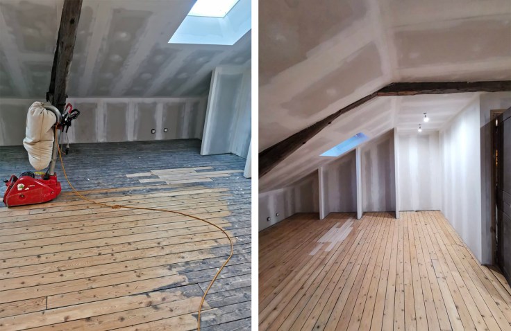 Transformer son grenier en dressing chambre amis bureau 03